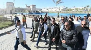 وزير الإسكان يتابع تقدم مشروع سكن لكل المصريين وتطوير المدينة التراثية في العلمين الجديدة 1